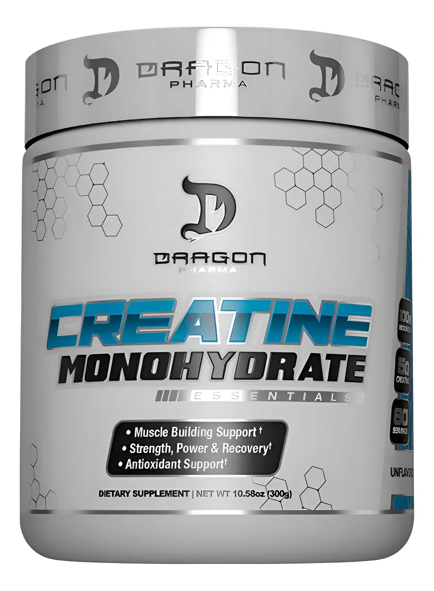 CREATINA MONOHIDRATADA - DRAGON PHARMA - 300 G