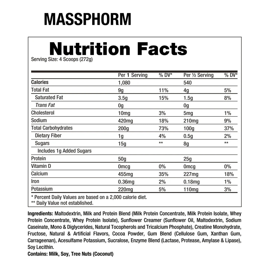 MASS PHORM 12LB - DRAGON PHARMA